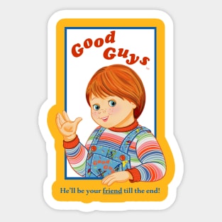 Child's Play - Good Guys - Chucky Sticker